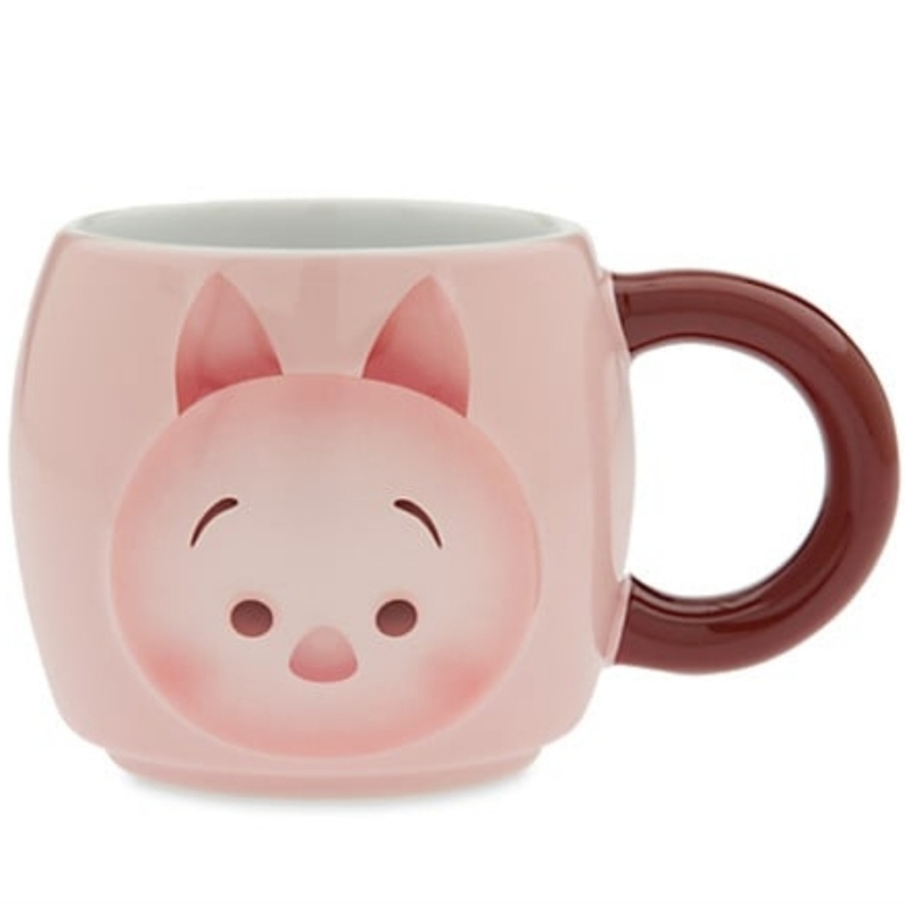 DISNEY Genuine Original Authentic Japanese Tsum Tsum Piglet Ceramic Mug